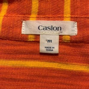 Caslon cotton tailored great 1-button jacket